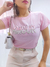 T-shirt Amour Rosa