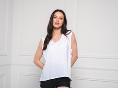 MUSCULOSA BLANCA PIMA  MINU T-SHIRTS CHLOE