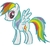 Pony Rainbow en internet