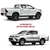 LINERHILUX Bed Liner Sobre Riel Para Toyota Hilux Rocco 21 - 24 / Revo 15 - 20 - comprar en línea