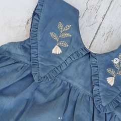 GUV - Beba Vestido Armonia Azul - comprar online