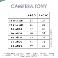 Campera TONY - Rosa en internet