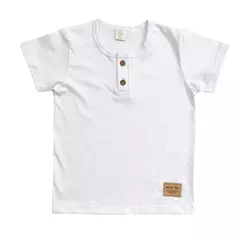 Remera carterita blanca