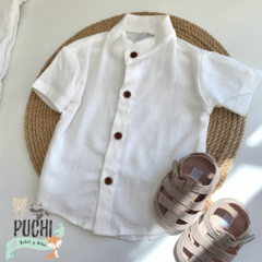 Camisa lino - bebe - Puchitienda