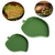 Tigela em formato de folha alimentadora de répteis (lagartos, tartarugas) - loja online