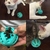 Brinquedo do gato do cão de estimação bola de alimentação de borracha interativa cão de estimação gato filhote de cachorro mascar brinquedo bola dentes mastigando brinquedo molar limpeza bola - loja online