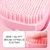 Cão de estimação banho massagem escova chuveiro shampoo cabelo grooming purificador pente para banho cabelo curto macio silicone borracha escovas - comprar online