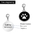 Etiqueta da identificação do cão do gato do filhote de cachorro do animal de estimação da etiqueta da identificação do cão - loja online
