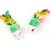 Imagem do 10 pçs bonito mini macio velo falso mouse gato brinquedos colorido pena engraçado jogar treinamento brinquedos para gatos gatinho filhote de cachorro pet suprimentos
