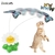 Brinquedo giratório elétrico automático do gato colorido borboleta pássaro forma animal interativo do cão de estimação gatinho treinamento interativo brinquedo do gato na internet