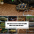 Réptil tapete de fibra de coco tartaruga tapete para réptil acessórios antiderrapante tapete para réptil animais de estimação terrário decoração - loja online