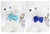 Imagem do Bonito do cão de estimação gato colarinho ajustável bowknot veludo para gato colar laços de cachorro doce cor gravata cães acessórios