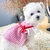 Vestido de cão de verão para o gato saia princesa teddy grade pettiskirt filhote cachorro roupas traje primavera roupas para animais estimação XS-XL - loja online