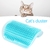 Gato auto groomer escova pet grooming suprimentos remoção do cabelo pente gatinho parede canto massagem pente com comb de cócegas gato scratcher