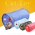 Brinquedo de túnel dóbravel para gatos, coelhos e cães - PET AND YOU