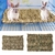 Tapete de mastigação de grama de coelho pequeno animal hamster cobaia gaiola cama casa almofada transporte da gota - comprar online