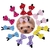 10 pçs cão de estimação gato hairpin polka dot diamante pet arco hairpin fita mista moda cão headwear - comprar online