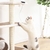Brinquedo interativo do gato moinho de vento portátil scratch escova de cabelo grooming derramamento massagem ventosa catnip gatos puzzle treinamento brinquedo na internet