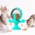 Brinquedo de brinquedo de gato interativo tratar vazamento rotatable roda brinquedo para gatos gatinho cães pet produtos acessórios