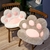Sofá de pelúcia em formato de pata de gato Almofada de escritório Decoração elástica de alta qualidade cool na internet