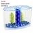 Mini tanque de peixes aquário betta caixa transparente caixa de reprodução de peixes arcylic duplo guppies incubadora dupla camada - comprar online