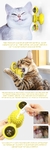 Brinquedo massageador em formato de bola para gatos. - loja online