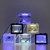 Imagem do Mini aquário de peixes com lâmpada led USB