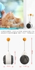Brinquedo interativo do gato moinho de vento portátil scratch escova de cabelo grooming derramamento massagem ventosa catnip gatos puzzle treinamento brinquedo - loja online