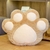 Imagem do Sofá de pelúcia em formato de pata de gato Almofada de escritório Decoração elástica de alta qualidade cool