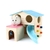Brinquedo de madeira (casa) para hamster - loja online