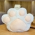 Sofá de pelúcia em formato de pata de gato Almofada de escritório Decoração elástica de alta qualidade cool - comprar online