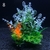 12 tipos de plantas artificiais decoração do aquário água ervas daninhas ornamento aquáticas planta tanque peixes grama decoração acessórios 14cm na internet