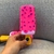 Brinquedo interativo engraçado do cão de estimação mastigar borracha guinchado rosa picolé em forma de brinquedos para o gato filhote de cachorro do bebê cães sorvete mordida brinquedo molar