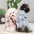 Cão gato roupas à prova dwaterproof água moda jaqueta para cães pequenos bulldog chihuahua cão capa de chuva reflexivo ajustável animal estimação macacão - comprar online