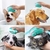 Imagem do Cão de estimação gato escova de banho 2-em-1 pet spa massagem pente macio silicone pet chuveiro cabelo grooming cmob cão ferramenta de limpeza suprimentos para animais de estimação