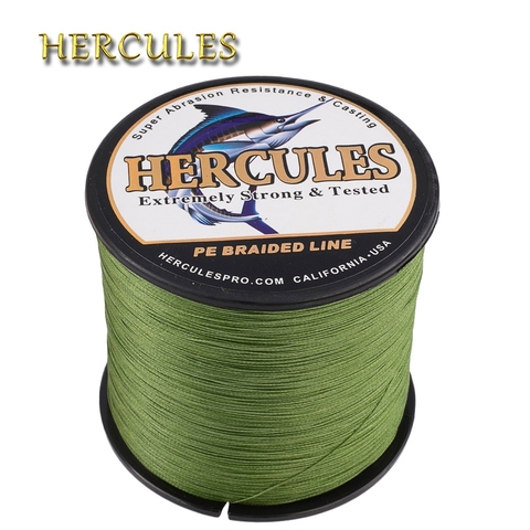 Green 100/300/500/1000M Super Dyneema Braided Line Fishing Line 70LB New 