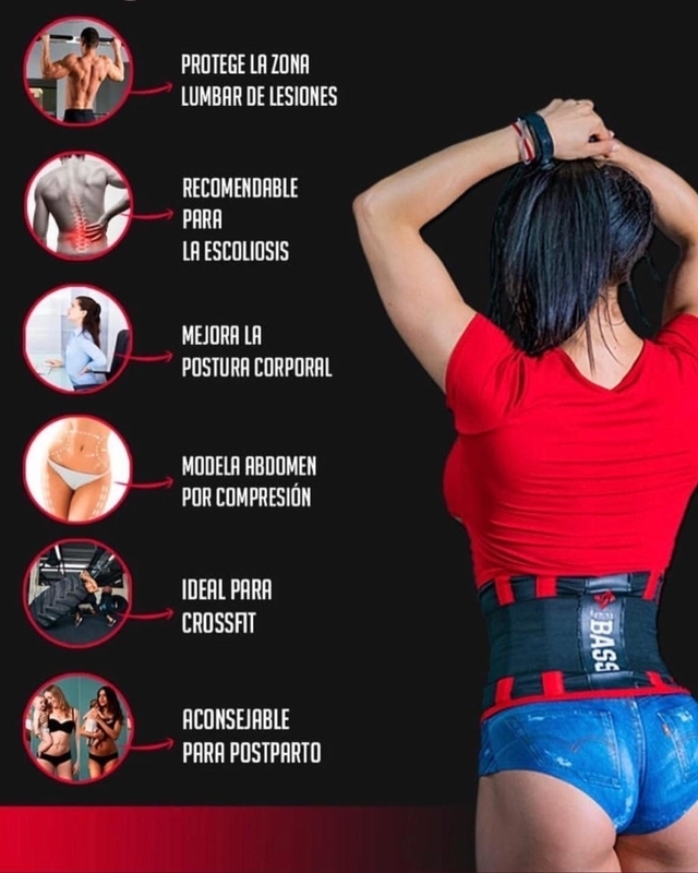 Faja Reductora Velcro Doble Ajuste Varios Talles Belt Pro - PRO