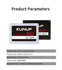 Imagem do KUNUP SSD 120GB - 240GB - 480GB 6gb/s SUPER RAPIDO