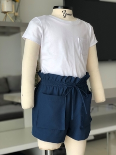 Modelagem INFANTIL FEMININO - Short Maxxi Bolsos (IFFa001) na internet