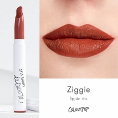 lip ziggie: dark terracotta colourpop en internet