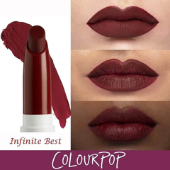 lip infinite best: warm black cherry colourpop - comprar online