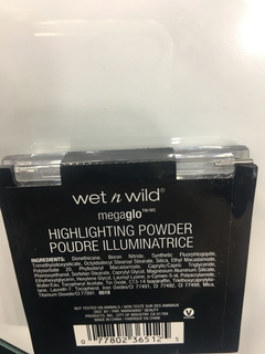 Wet N Wild Megaglo Highlighting Powder 336a Awesome Blossom- producto con falla lea la descripción - comprar online