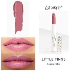 lip little tings: mid-tone mauve pink colourpop - comprar online