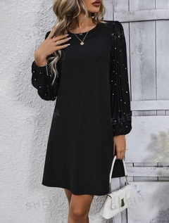 VESTIDO NEGRO LETICIA - tienda online