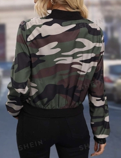 Imagen de CAMPERA BOMBER CAMUFLAJE