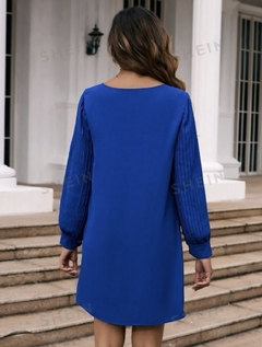 VESTIDO AZUL REAL - comprar online