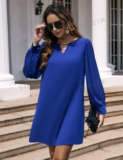 VESTIDO AZUL REAL - Importado.mp