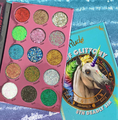 Imagen de RUDE COSMETICS- Sin of Glittony Glitter Palette