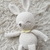 Conejo con cuellito de crochet - varios colores disponibles - comprar online