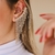 Brincos Ear Cuff Luxo